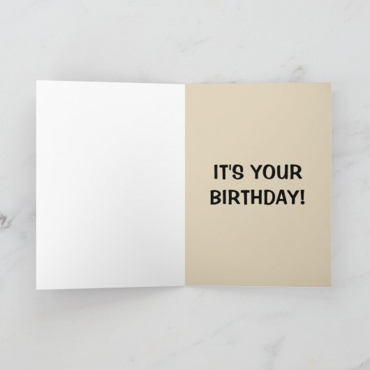 Knopf-Dollar-Geburtstag Karte (Innenseite)