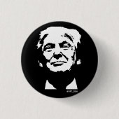 Knopf Donald F'n Trumpf-2016 (ohne Titel) Button (Vorderseite)