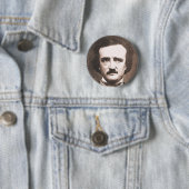 Knopf Edgar Allen Poe Button (Beispiel)