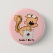 Knopf Eichhörnchen Button (Vorderseite)