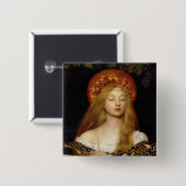 Knopf: Eitelkeit - von Frank Cadogan Cowper Button (Vorne & Hinten)