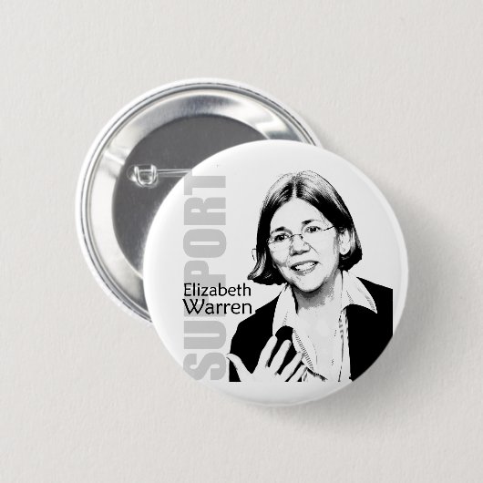 Knopf Elizabeth Waren Button (Vorne & Hinten)