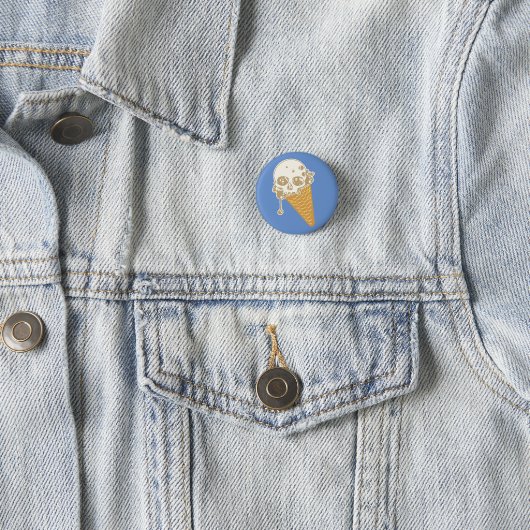 Knopf "Evil Ice Creme Cone" Button (Beispiel)