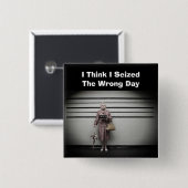 Knopf "Falscher Tag" Button (Vorne & Hinten)