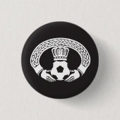 Knopf FoF "Claddagh" Pinback Button (Vorderseite)