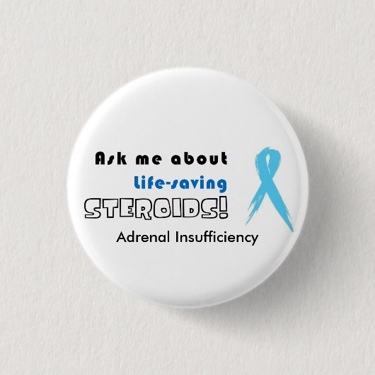 KNOPF: Fragen Sie mich über Button (Vorderseite)