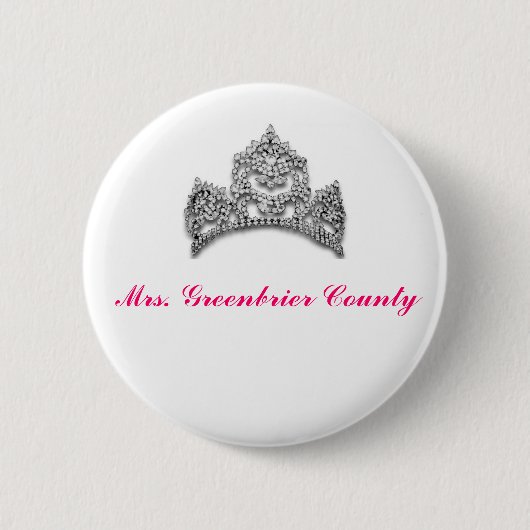 Knopf Frau-Greenbrier County Button (Vorderseite)