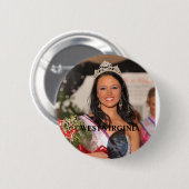 Knopf Frau-West Virginia Button (Vorne & Hinten)