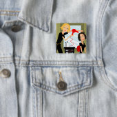 Knopf-Friseur Button (Beispiel)