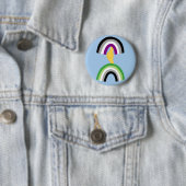Knopf für Aroace Rainbows Button (Beispiel)