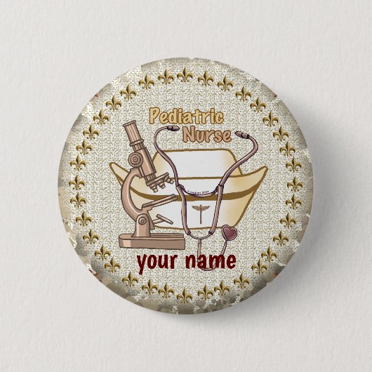 Knopf für das Button der Kinderkrankheit (Vorderseite)