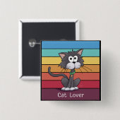 Knopf für den Cat Lover Button (Vorne & Hinten)