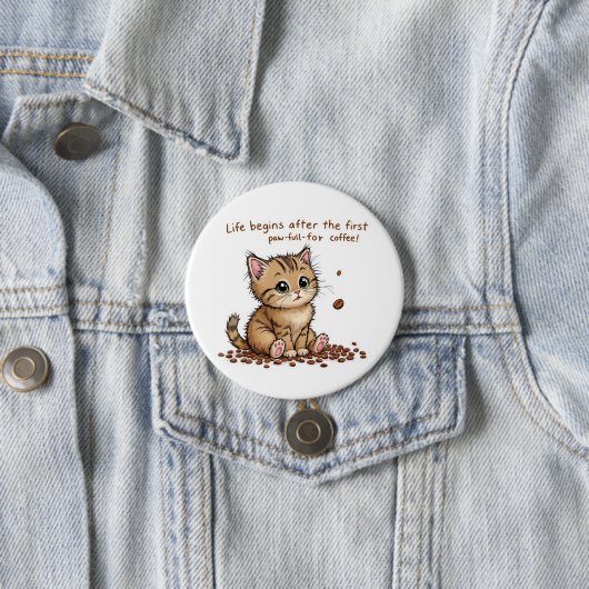 Knopf für den Kaffee Button (Beispiel)