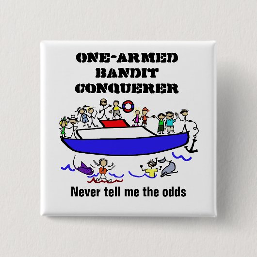 Knopf für den Sieger des Schlitz-Spiel-Marathons Button (Vorderseite)