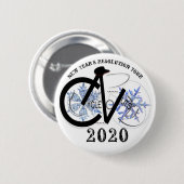 Knopf für die Resolution Tour 2020 von CycleNuts Button (Vorne & Hinten)
