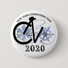 Knopf für die Resolution Tour 2020 von CycleNuts Button