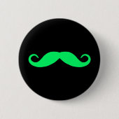Knopf für farbenfrohe Mustache Button (Vorderseite)