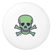 Knopf für grüne Keramik Keramikknauf (Vorderseite)