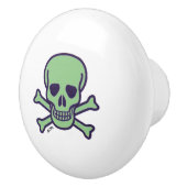 Knopf für grüne Keramik Keramikknauf (Rechts)