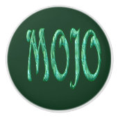 Knopf für grüne Keramik Mojo Keramikknauf (Vorderseite)