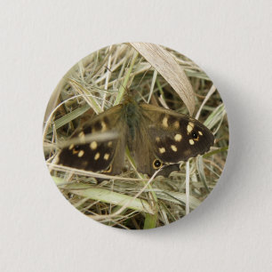 Knopf für Holzschmetterlinge Button