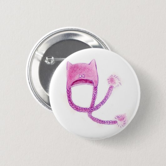 Knopf für Kitty Oars Button (Vorne & Hinten)