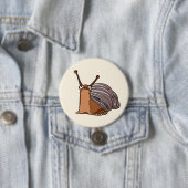 Knopf für kleine Schnecke - Farbe - Text Button (Beispiel)