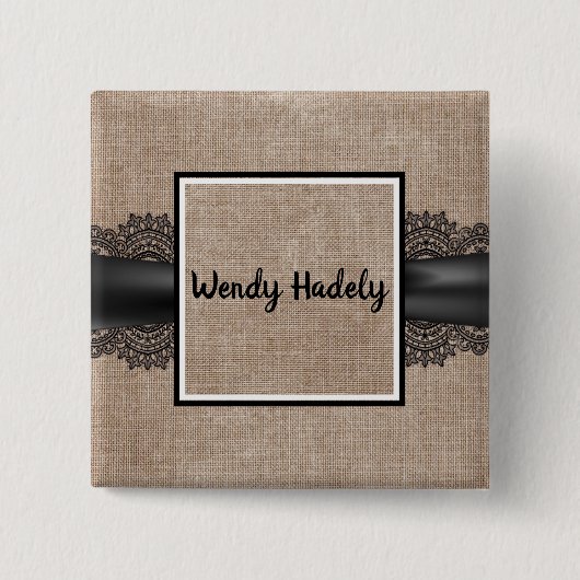 Knopf für Linen und Spitzen Button (Vorderseite)