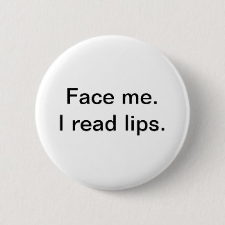 Knopf für lipreaders button