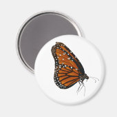 Knopf für Queen-Butterfly Magnet (Vorderseite/Rückseite)