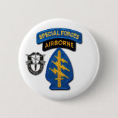 Knopf für Veteranen der grünen Armee Button (Vorderseite)