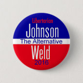 Knopf Garys JOHNSON 2016 Button (Vorderseite)