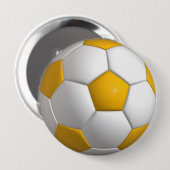 Knopf Gelb und Weiß Button (Vorne & Hinten)