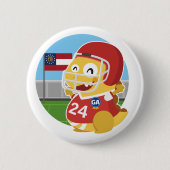 Knopf Georgia VIPKID Button (Vorderseite)