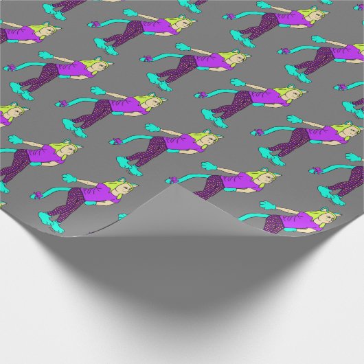 Knopf Geschenkpapier (Ecke)