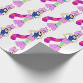 Knopf Geschenkpapier (Ecke)