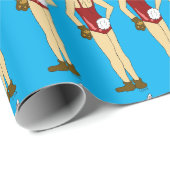 Knopf Geschenkpapier (Rolleneckpunkt)