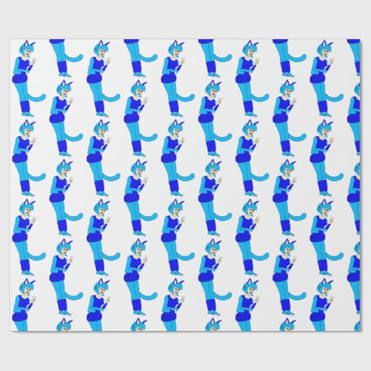 Knopf Geschenkpapier (Flach)