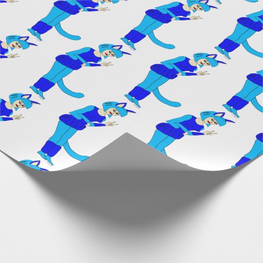 Knopf Geschenkpapier (Ecke)