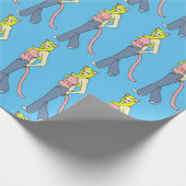 Knopf Geschenkpapier (Ecke)