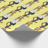 Knopf Geschenkpapier (Ecke)