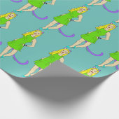 Knopf Geschenkpapier (Ecke)