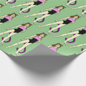 Knopf Geschenkpapier (Ecke)