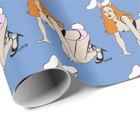 Knopf Geschenkpapier (Rolleneckpunkt)