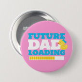 Knopf "Girl Duck Future Vater Loading Baby Shooter Button (Vorne & Hinten)