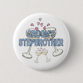 Knopf: Groom's Stepbruder Button (Vorderseite)