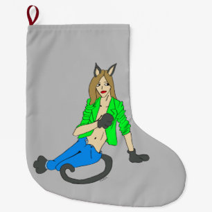 Knopf Großer Weihnachtsstrumpf