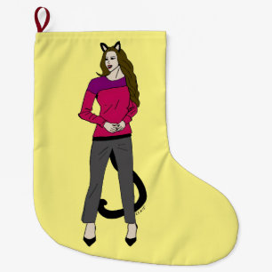 Knopf Großer Weihnachtsstrumpf