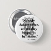 Knopf H.P. Lovecraft Quote Button (Vorne & Hinten)
