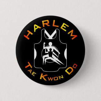 Knopf Harlems Taekwondo Button